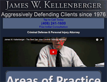 Tablet Screenshot of kellenbergerlaw.com
